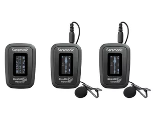 Saramonic Zestaw do bezprzewodowy Blink500 Pro B2 RX + TX + TX) - Akcesoria fotograficzne - miniaturka - grafika 2
