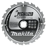 Tarcze do pił - Makita B-09379 piła tarczowa do cięcia drewna z gwoździami i sękami 235x30 mm 20 zębów T.C.T. Specialized - miniaturka - grafika 1