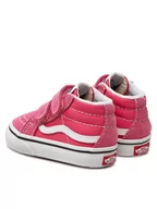 Buty dla dziewczynek - Vans Sneakersy SK8-Mid Reissue V VN000CQ0CHL1 Różowy - miniaturka - grafika 1