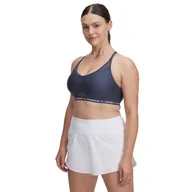Bielizna sportowa damska - Biustonosz treningowy Under Armour UA Crossback Low Bra - szary - miniaturka - grafika 1