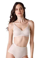 Biustonosze - LOVABLE Bez Czapki Nowoczesne Kształtowanie Biustonosz Kobiety, Beżowy (Beżowy), 42 / 7C - miniaturka - grafika 1