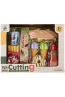 Zabawy w naśladowanie dorosłych - Zestaw kuchenny żywność MEGA CREATIVE 544727 - miniaturka - grafika 1