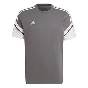 adidas koszulka męska, Team Grey Piekarnik, L - Koszulki męskie - miniaturka - grafika 1