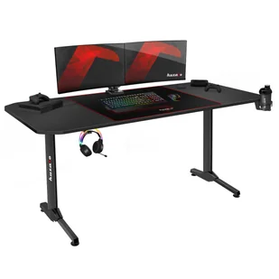 Biurko gamingowe huzaro hero 4.7 black - Biurka gamingowe - miniaturka - grafika 2