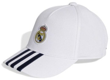 Adidas Czapka Z Daszkiem Real Madryt Kids JX3208 Biała r. Osfy