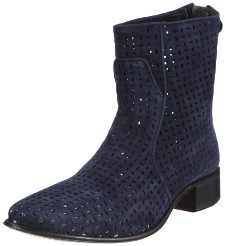 Rocco P. Damskie kozaki Tronchetto Donna Forato, niebieski - Niebieski Air Marine - 36.5 EU