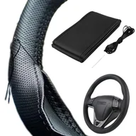 Akcesoria motoryzacyjne - Pokrowiec Na Kierownice Nakładka Do Obszycia - miniaturka - grafika 1