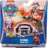 Figurki dla dzieci - Psi Patrol Big Truck Pups figurka Hero Pup Zuma+ akcesoria - miniaturka - grafika 1