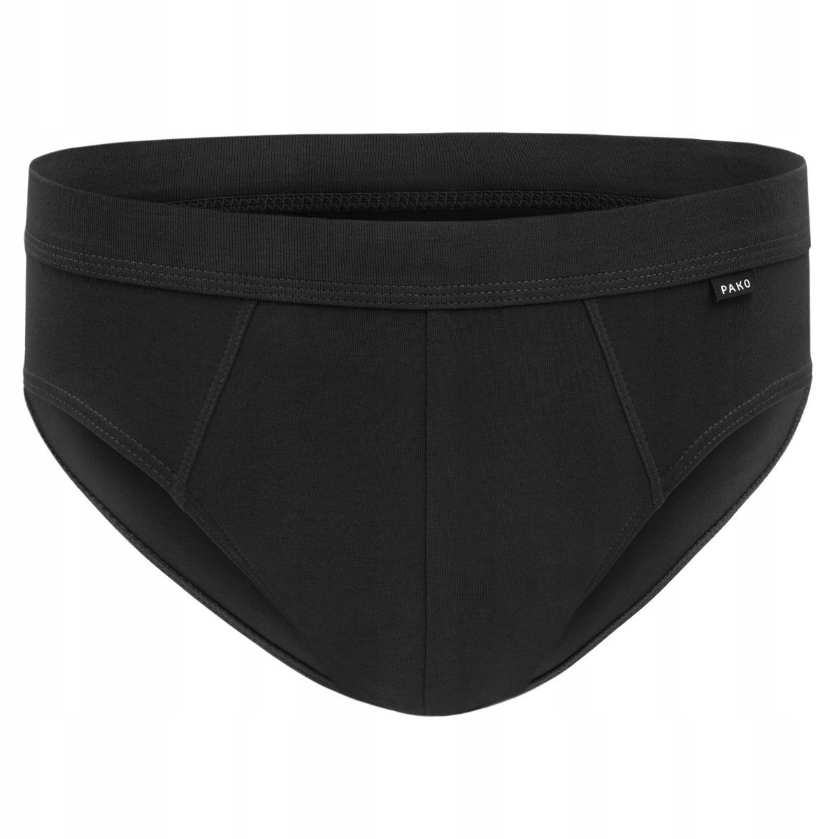 Slipy męskie majtki bawełniane wygodne ROCKY czarne M Pako Jeans