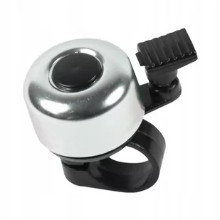 ProFex Mini Dzwonek rowerowy srebrny 60761srebrny - Dzwonki do roweru - miniaturka - grafika 1