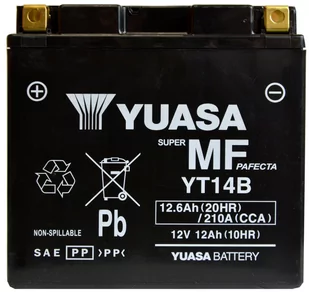 YUASA BATTERY SALES (UK) LTD Akumulator YUASA BATTERY SALES (UK) LTD YT14B-BS - Akumulatory samochodowe - miniaturka - grafika 1