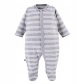 Pajacyki dla niemowląt - EEVI pajac ANCYMON 86 szary łobuziara - miniaturka - grafika 1