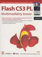 Podstawy obsługi komputera - Flash CS3 PL Multimedialny trener Fred Gerantabee AGI Creative Team - miniaturka - grafika 1