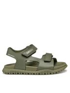 Buty dla chłopców - Geox Sandały J Fusbetto Bo J45HMA 000BC C3009 S Khaki - miniaturka - grafika 1