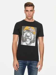 Replay T-Shirt M6951 .000.2660 Czarny Regular Fit - REPLAY - Koszulki męskie - miniaturka - grafika 1