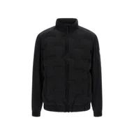 Kurtki męskie - Męska Kurtka pikowana GUESS THEO QUILTED JACKET Z3BL05WFPD0-JBLK – Czarny - miniaturka - grafika 1
