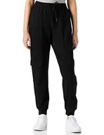 Spodnie damskie - VERO MODA Vmeva Hr Cargo damskie spodnie typu casual, czarny, S x 32L - miniaturka - grafika 1