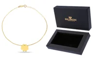 Bransoletki - ZŁOTA BRANSOLETKA NA NOGĘ KONICZYNKA 585 LATO - miniaturka - grafika 1