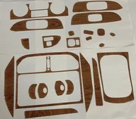 Akcesoria motoryzacyjne - TOYOTA RAV 4 03/05 ROK OKLEINY KOKPITU DEKORACJA DESKI DREWNO PANEL NAKLEJKI 3D KOKPIT - miniaturka - grafika 1