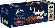 Mokra karma dla kotów - Zestaw Felix Tasty Shreds, 44 x 80 g - Wiejskie smaki - miniaturka - grafika 1