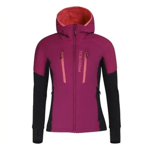 Kurtka damska Progress Fantoma Jacket Rozmiar: S / Kolor: fioletowy/czarny - Kurtki i kamizelki sportowe damskie - miniaturka - grafika 1