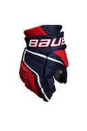 Hokej - Rękawice hokejowe Bauer Vapor 3X PRO Navy/Red/White Junior 11 cali - miniaturka - grafika 1