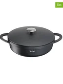 Zestawy garnków i patelni - Tefal 2-częściowy zestaw w kolorze czarnym - Ø 28 cm - miniaturka - grafika 1
