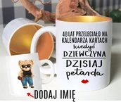 Kubki - kubek NA 40 urodziny - miniaturka - grafika 1