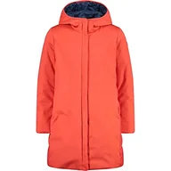 Kurtki i płaszcze dla dziewczynek - CMP - Kid G Parka Fix Hood, Girl, Campari, 128 - miniaturka - grafika 1
