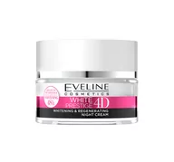 Kremy do twarzy - EVELINE White Prestige 4D Wybielający Krem regenerujący na noc 50ml - miniaturka - grafika 1