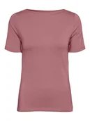 Koszulki i topy damskie - Vero Moda Koszulka "Vmpanda" w kolorze jasnoróżowym - miniaturka - grafika 1