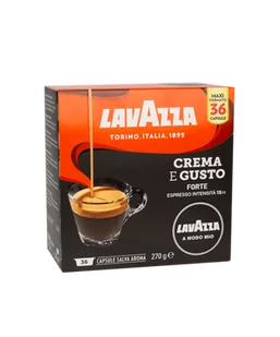 Lavazza Modo Mio Crema e Gusto Forte 36 kapsułek - Kawa w kapsułkach i saszetkach - miniaturka - grafika 1