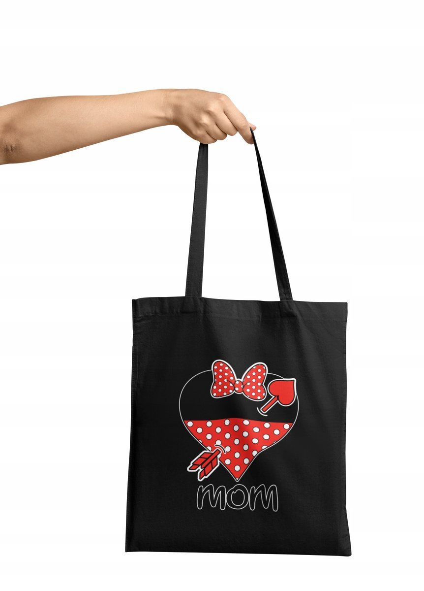 Torba Shopper Materiałowa Na Ramię Myszka Minnie Prezent Dla Mamy Wybór