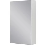Szafki łazienkowe - Biała matowa szafka wisząca z lustrem 50x80 Victa - miniaturka - grafika 1