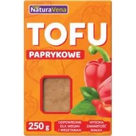 Produkty wegańskie i wegetariańskie - NaturaVena Tofu kostka paprykowe 250 g - miniaturka - grafika 1