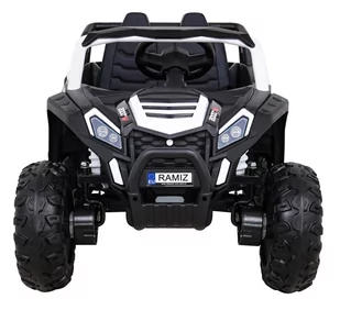 Buggy UTV 2000M Racing Auto na akumulator Biały + MP3 Dźwięki Światła + Pilot + Wolny Start - Pojazdy elektryczne dla dzieci - miniaturka - grafika 1