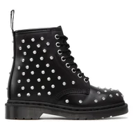 Glany damskie - Glany Dr. Martens 1460 Stud 27040001 Czarny - miniaturka - grafika 1