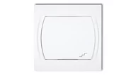 Wyłączniki światła i elektryczne - Karlik Łącznik schodowy podświetlany LOGO LWP-3L - miniaturka - grafika 1