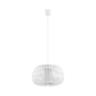 Lampy sufitowe - Nowoczesna lampa wisząca w kolorze białym 40cm TK 6292 z serii ROYAS - miniaturka - grafika 1
