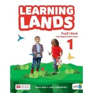 Książki do nauki języka angielskiego - Learning Lands 1 Pupil`s Book with Digital Pupil`s - miniaturka - grafika 1