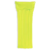 Materace dmuchane i koła do pływania - Materac do pływania, Intex, 183x76 cm, żółty - miniaturka - grafika 1