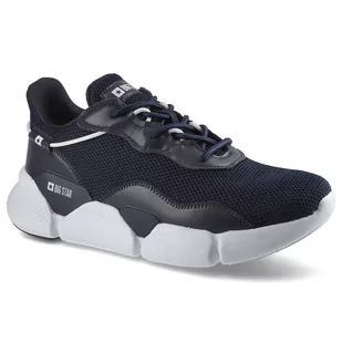 Granatowe Sneakersy Big Star Męskie Wygodne Buty - Sneakersy męskie - miniaturka - grafika 1