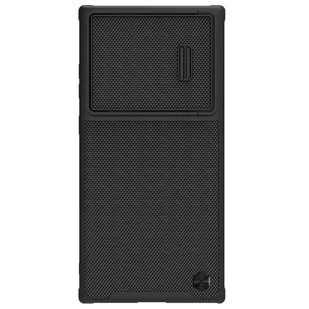 Nillkin Textured S Case etui Samsung Galaxy S23 Ultra pancerny pokrowiec z osłoną na aparat czarne - Etui i futerały do telefonów - miniaturka - grafika 1