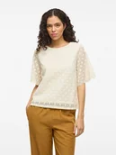 Bluzki damskie - Vila Bluzka w kolorze białym - miniaturka - grafika 1