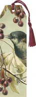 Zakładki do książek - Zakładka 122 ze wstążką Ptaszek na gałęzi - Skona Ting - miniaturka - grafika 1