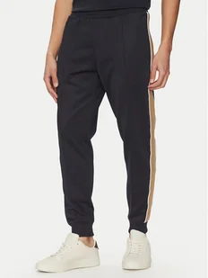 Liu Jo Spodnie dresowe QA5134 F0967 Granatowy Regular Fit - Spodnie sportowe męskie - miniaturka - grafika 1