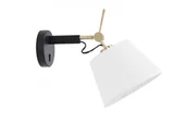 Lampy ścienne - Azzardo ZYTA AZ4187 kinkiet 1x60W/E27 IP20 AZ4187 - miniaturka - grafika 1