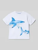 Koszulki dla chłopców - T-shirt o kroju regular fit z nadrukiem z motywem - miniaturka - grafika 1