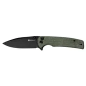 Noże - Nóż składany Sencut Sachse S21007-2 green micarta - miniaturka - grafika 1