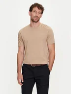 Koszulki męskie - JOOP! T-Shirt 17 JJ-29Cosmo 30041080 Beżowy Modern Fit - miniaturka - grafika 1